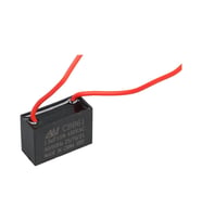 Ayt 1.5 MF 450 V Siyah Kablolu Kare Tip Kutupsuz Kondansatör Kapasitör