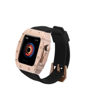 Lexroo Watch 7 45mm KRD-65 Kordon - Siyah-Rose Gold