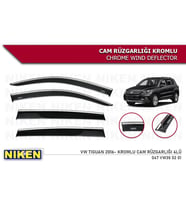 Vw Tiguan Kromlu Cam Rüzgarlığı Niken 2016+ (Beyaz)