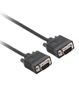 Philips SWV6139H/93 Siyah 3+6 Erkek-Erkek 15 Pin 10 Metre VGA Kablo