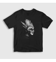Presmono Unisex Çocuk Siyah Mask Dj Boris Brejcha T-Shirt 498411tt
