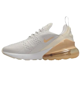 Nike Air Max 270 Womens Sneaker Kadın Günlük Spor Ayakkabı Krem