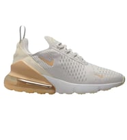 Nike Air Max 270 Womens Sneaker Kadın Günlük Spor Ayakkabı Krem