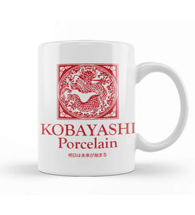 Usual Suspects Kobayashi Porcelain Kupa Bardak Porselen