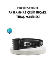 Mey İthalat® Unisex Şarjlı Saç ve Sakal Kesme Makinesi – Sessiz Motor, 1–12 mm Ayarlanabilir Başlık