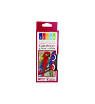 Südor Cam Boya Su Bazlı Set 10x15 ml 10 Renk (Karışık)