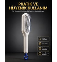 Yeni Nesil Saç Fırçası Saç Derisini Ölü Derilerinden Arındırır Kolay Temizlenen