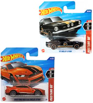 Hot Wheels 2 Araç Shelby Set - 2020 Ford Mustang Shelby GT500 & '67 Shelby GT500 - Siyah (1/64)