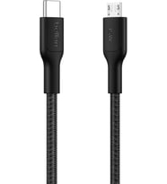 Belkin Eco Usb-C - Micro Usb Kablosu, 1 M, Yumuşak, Örgülü, Esnek Hızlı Şarj Kablosu, Usb-If Sertifi