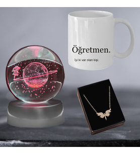 Öğretmene Hediye Öğretmenler Günü Hediye Seti