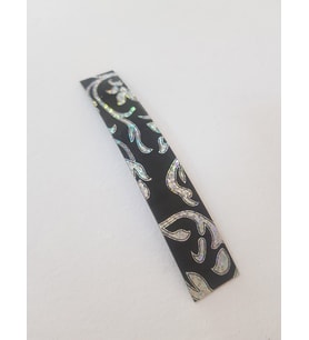 KENAR BANDI PVC TUTKALSIZ 1MM * 20MM 10MT PARLAK SİYAH NERGİS