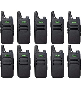Wln 1 Merkez 9 Şube Pmr El Telsizi (Siyah)
