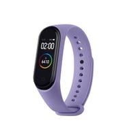 Xiaomi mi Band 3 Ve Mi Band 4 Silikon Kordon (Lila)