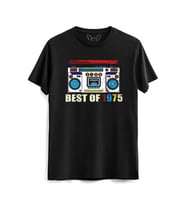 Vintage 1975 Best Of tape Siyah Tshirt