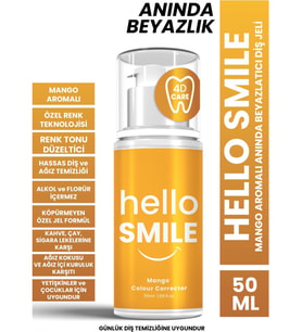 Hello Smile Mango Aromalı Anında Diş Jeli