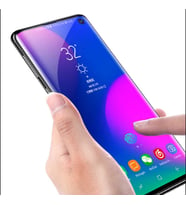 Samsung Galaxy S10E Uyumlu Zore Süper Pet Ekran Koruyucu Jelatin (Siyah)