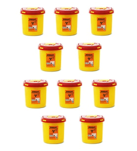 Tıbbi Atık Kovası 1.3 Lt - 10 Adet