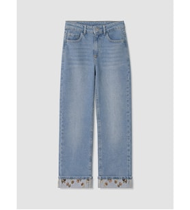 LCW Kids Mavi Straight Fit Kız Çocuk Jean Pantolon
