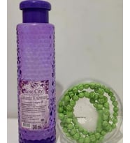 Rosecity 240ML Lavanta Kolonya Alana Gül Kokulu 99'lu Açık Yeşil Renkli Tesbih Hediye