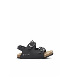 Slazenger Siyah Tokalı Unisex Çocuk Sandalet
