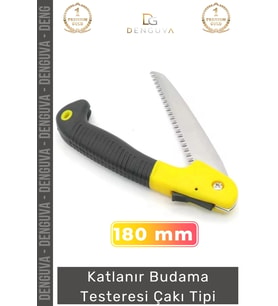#Testere Çelik Keskin Pratik Portatif Güçlü Bahçe 180 MM Katlanır Budama Testeresi Çakı Tipi