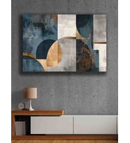 Koç stüdyo Modern tasarım kanvas tablo 50x70 (Çok Renkli)
