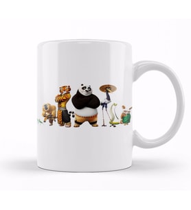 Kung Fu Panda Friends Kupa Bardak Porselen