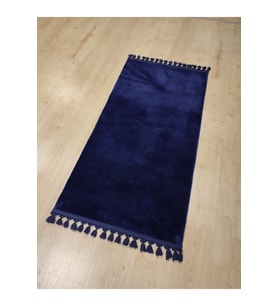 HALIMARKA PUFFY LACİVERT PELUŞ HALI 80X150 CM