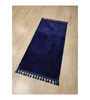 HALIMARKA PUFFY LACİVERT PELUŞ HALI 80X150 CM