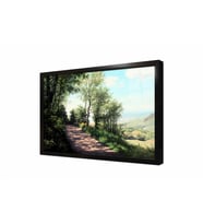 Tablosan Doğa Manzarası Çerçeveli Cam Tablo
