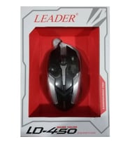 Leader LD-450 Rgb Işıklı Kablolu Oyuncu Mouse (Siyah)