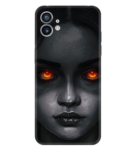 Nothing Phone 2 Kılıf Desenli Silikon Platinium Series Dark Woman 1887