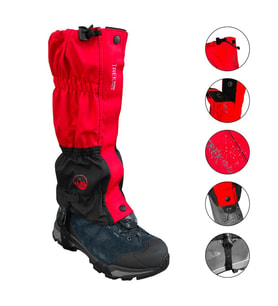 Argeus Trekking Pace Outdoor Tozluk Kırmızı-Siyah