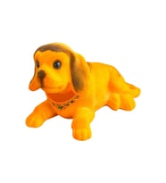KAFA SALLAYAN KÖPEK ARABA SÜSÜ TURUNCU RENK 14 CM