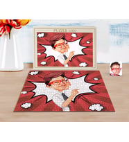 BK Gift Kişiye Özel Erkek Çocuk Karikatürlü 1000 Parça Profesyonel Puzzle-3