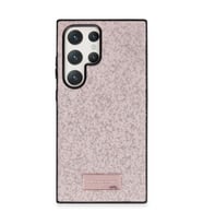 Onegif Samsung Galaxy S23 Ultra Bright Simli Kapak - Pembe