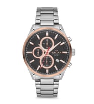 Nacar Spor Metal Fonksiyonlu Erkek Kol Saati NC34-290733-EBM