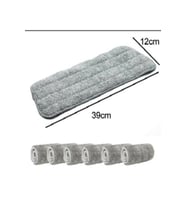 Sprey Mop Yedek Bezi 4'lü Set, Tüm Mop Modelleri İçin Uyumlu