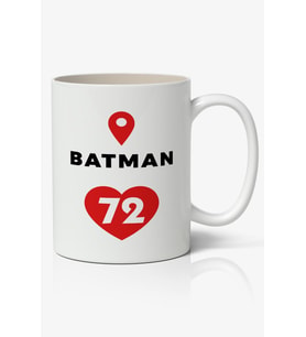 Batman Baskılı Kupa Bardak Baskılı Kahve Kupa Bardak