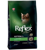 Reflex Plus Kitten Tavuklu 15 Kg Yavru Kuru Kedi Maması