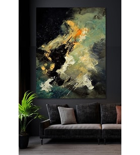 Dark Gökyüzü Sürreal Kanvas Tablo 70 x 100 cm