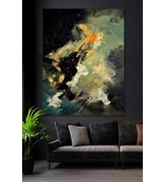 Dark Gökyüzü Sürreal Kanvas Tablo 70 x 100 cm