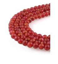 6 MM Vişne Opal Akik Taşı Dizi - DZ4074-V