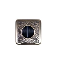 Parmida Gold İşlemeli V-Cut Puro Makası Kesici - TR9081