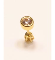 14 Ayar Altın Piercing Tragus Küpe