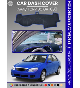 KİA CERATO (2004-2008) Torpido Örtüsü Ön Panel Torpido Koruma Tam Uyum Tam Uyum Kaymaz Kolay Montaj