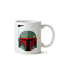 Star Wars Boba Fett Bounty Hunter iki Tarafı Baskılı Kupa Bardak