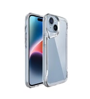 Apple iPhone 15 Plus Kılıf Maximus Sararmaz Şeffaf Kapak (Renksiz)
