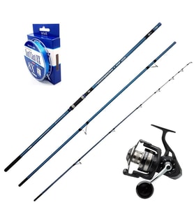 Savage Gear Sgs8 8000 - Okuma Surfliner 420cm 100-250gr Surf Olta Seti (Çok Renkli)