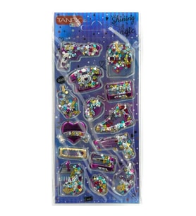 TANEX KIDS TNX-26061 DEKORATİF ETİKETLER - SHINING MAGIC PUFFY STICKER